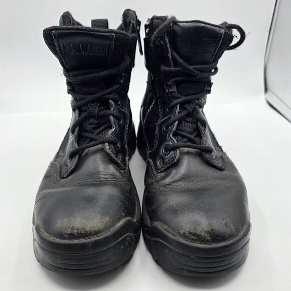 5.11 Tactical ATAC 2.0 6" Side Zip Boot Womens Size 6 Black Casual Walking Work - Picture 12 of 13